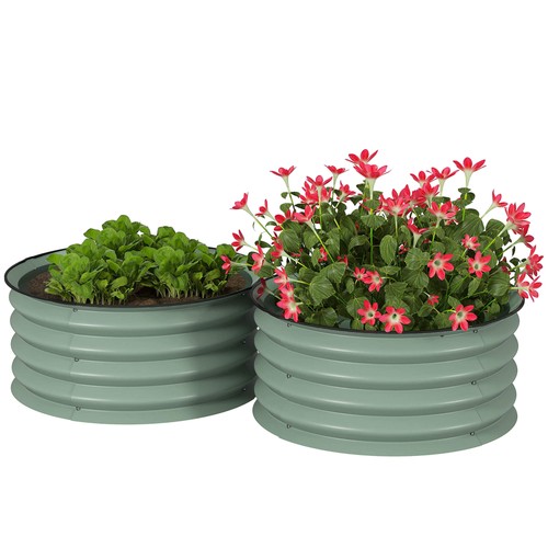 2er set hochbeet - hochbeet, aus