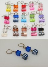 Ohrhänger Würfel Harz Resin