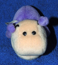 Original W. Steinbeck Antonella Schnecke lila Haus + lila Bommel ca. 11cm