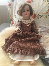 Antike Puppe Körper: Heinrich Handwerck Kopf: Armand Marseille 390 A.4.M. 50 cm 