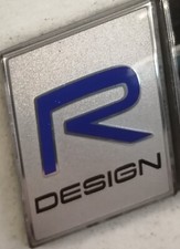 Original Volvo R-Design Emblem