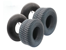 2x Tubeless Reifen 18x8.50-8 inkl. Schläuche mit geradem Ventil TR13