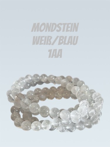 Mondstein natur armband - 20,