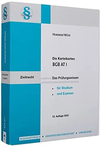 Die karteikarten bgb das - karteikarten, at