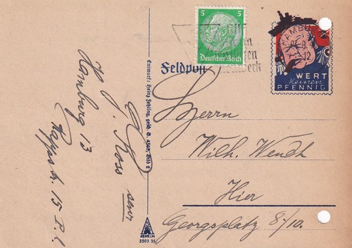 Propaganda feldpostkarte - propaganda,