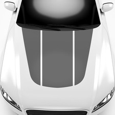 Rennstreifen Sport Motorhaube Aufkleber Dekorstreifen Rallye Streifen Auto #1238