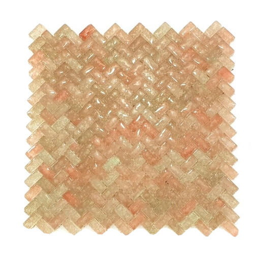 Mosaik matte lachs rose - matte,