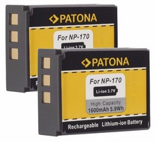 2 x Qualitäts-Akku für