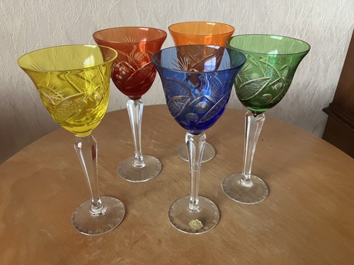 Bunte weingläser - 5,