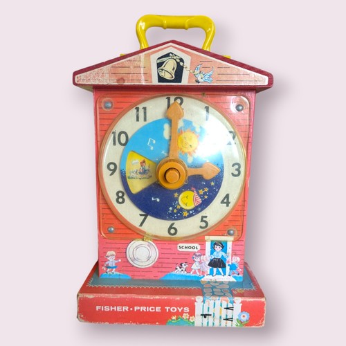 Vintage fisher price lehruhr - vintage,