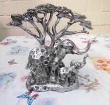 GILDE Skulptur Elefanten 24 cm