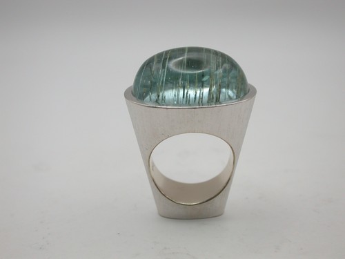 Schwerer designer ring mit - schwerer,