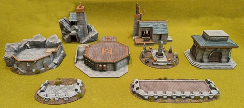 Laser terrain dwarven mountain - laser,