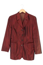 AIGNER Blazer Damen Gr. 38 Rot Elegant Longblazer Business Polyester