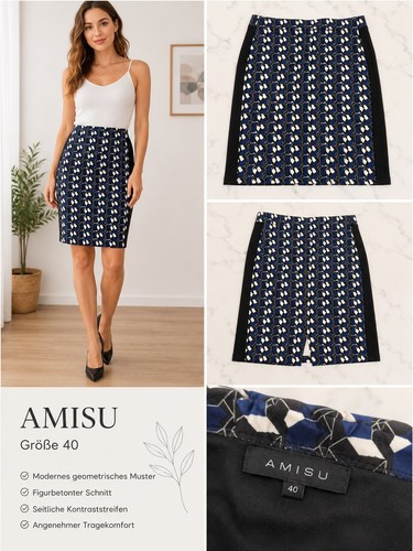 Amisu damenrock größe 40 - amisu, damenrock,