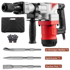 Abbruchhammer 2500W Stemmhammer 25 J Meißelhammer Elektro Schlaghammer