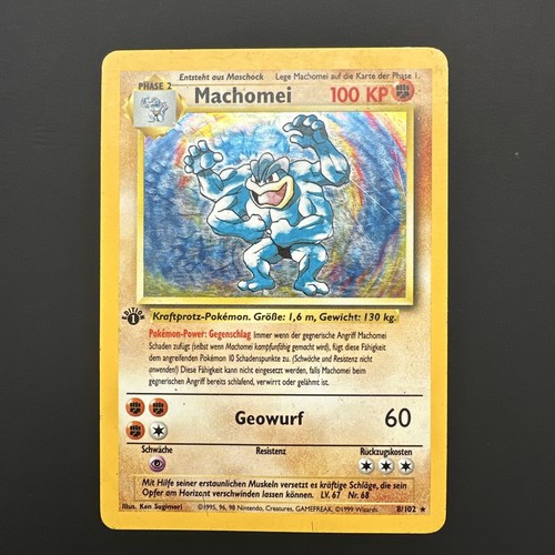 Pokemon machomei 102 - 8/102, base