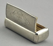 Tabakdose Tabatiere Silber 800