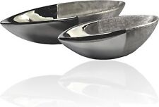 Dekorative Keramik-Dekoschale Schlüsselschale Dekotablett Oval Schale Tablett