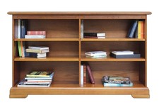 Niedriges bücherregal holz - niedriges,