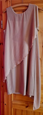 Cocktailkleid beige kurz  Gr. L
