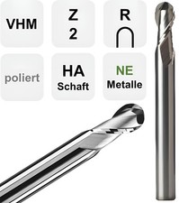 VHM Radiusfräser, für NE