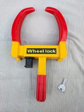 Parkkralle KFZ Wohnmobil Wegfahrsperre Diebstahlschutz top Zustand 