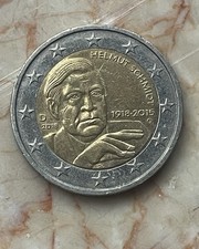 2 Euro Münze 2018 Helmut Schmidt 1918-2015 G
