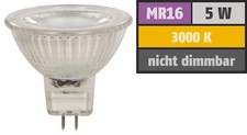LED Reflektor Leuchtmittel 12V 5W GU5.3 MR16 Spot Lampe MCOB für Einbaufassung