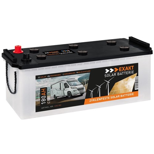 Exakt solarbatterie 180ah - 180ah, 12v