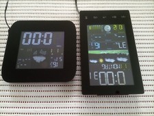 Zwei Wetterstationen mit