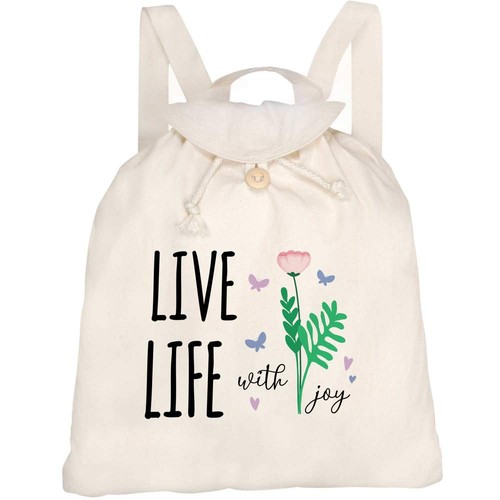 Canvas rucksack backpack - canvas, /