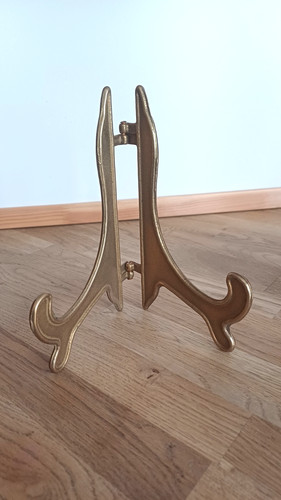 Alte messing buchstützen - alte, messing-buchstützen