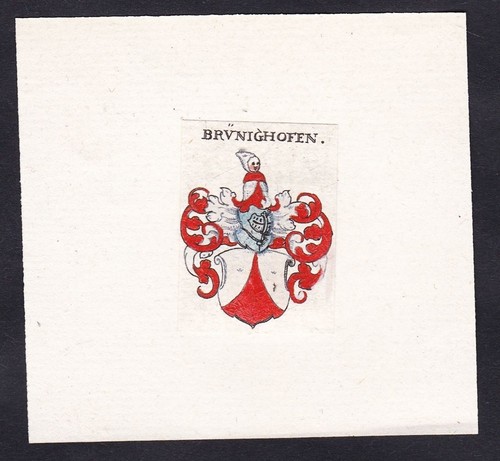 Brünighofen wappen coat - brünighofen,