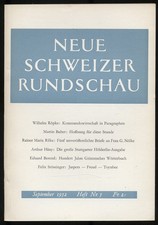 Neue Schweizer Rundschau