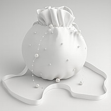 Kommuniontasche Beutel Brauttasche zum Kommunionkleid Kommunionskleid