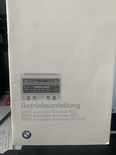 Betriebsanleitung BMW Autoradio Business CD RDS, Business RDS, Reverse RDS