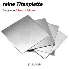 Titanplatten Reines Ti