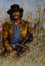 Originalzeichnung LOBO-Tb Charles Bronson Cover Titelbild Günther König signiert