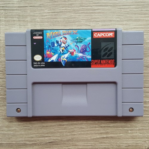 Snes mega man modul usa - x,
