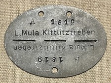 Erkennungsmarke Luft Muna