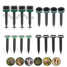 4 Stück Solar Maulwurfschreck