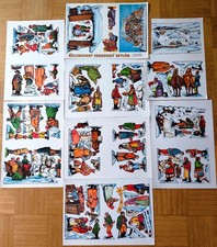 Weihnachtskrippe Papier Pappe