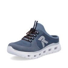 Rieker pantolette clogs blau - rieker,