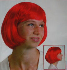 Perücke ~ Pagenkopf ~ Rot