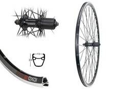 Race 28 Zoll Hinterrad 13-622 Rennrad XR3 Shimano FH-RS300 schwarz 8,9,10 Fach