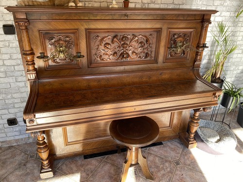 Klavier antik 1870 holz - klavier,
