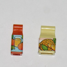 playmobil© Saft Tüten Packung Orange Ananas 6979 9162 Karibikinsel mit Strandbar