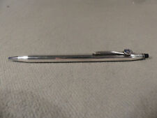 Cross Dreh - Kugelschreiber silver plated / versilbert - Werbung