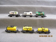 Fleischmann u.a. Spur N Diverse Kesselwagen Set 6-teilig ohne OVP C147